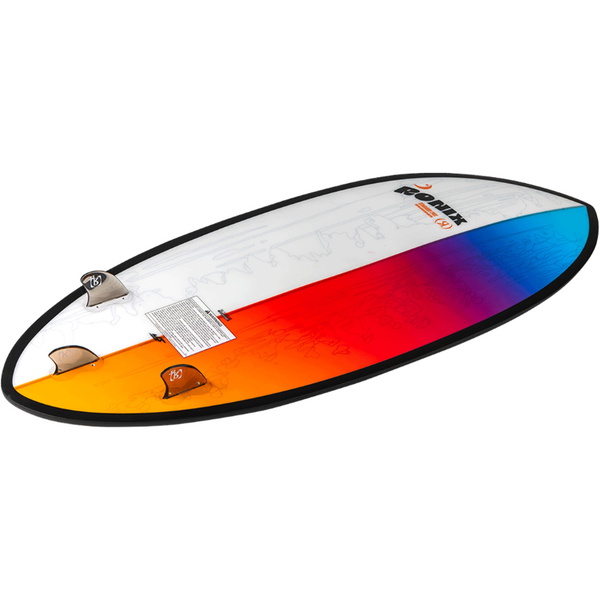 2025 Ronix Skimmer Wakesurf Board R25-WS-SC-S - Skyscape Blue /... Red